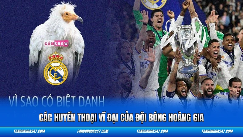 Các huyền thoại vĩ đại của đội bóng hoàng gia