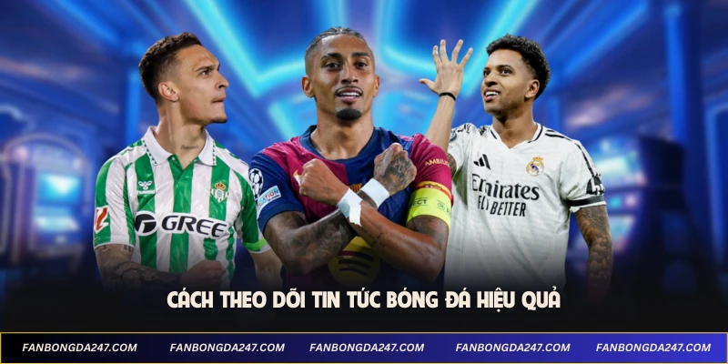 Cách theo dõi tin tức bóng đá hiệu quả