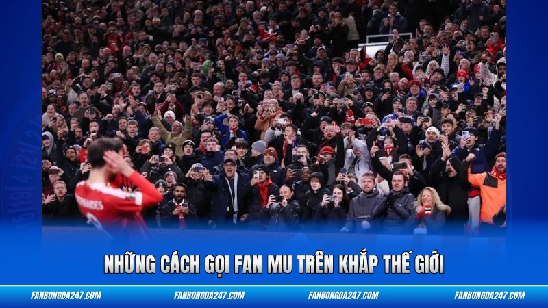 Những cách gọi fan MU trên khắp thế giới