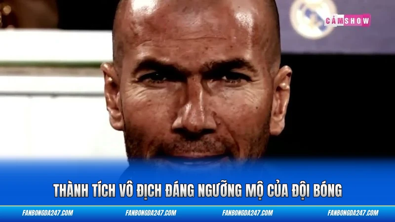 Thành tích vô địch đáng ngưỡng mộ của đội bóng