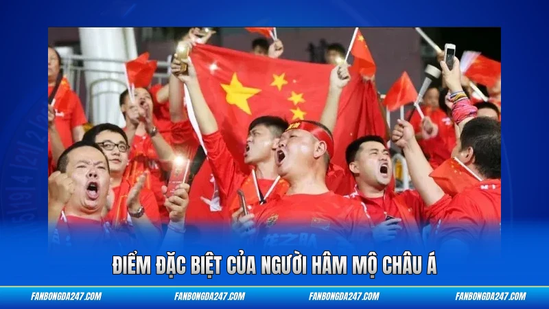 Điểm đặc biệt của người hâm mộ châu Á
