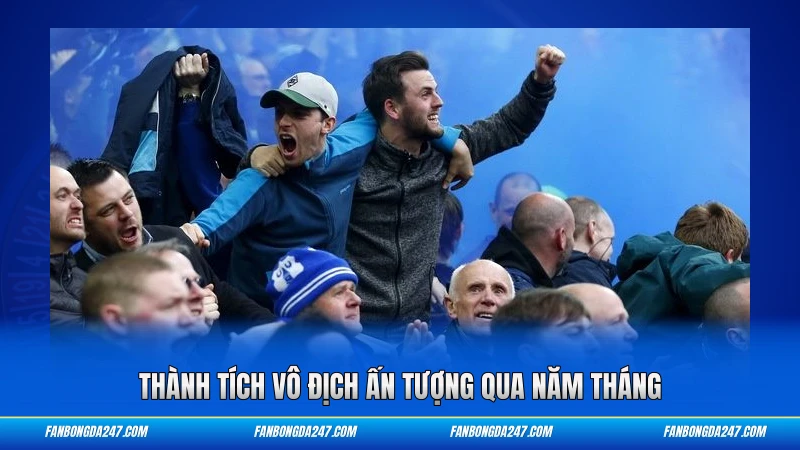 Thành tích vô địch ấn tượng qua năm tháng